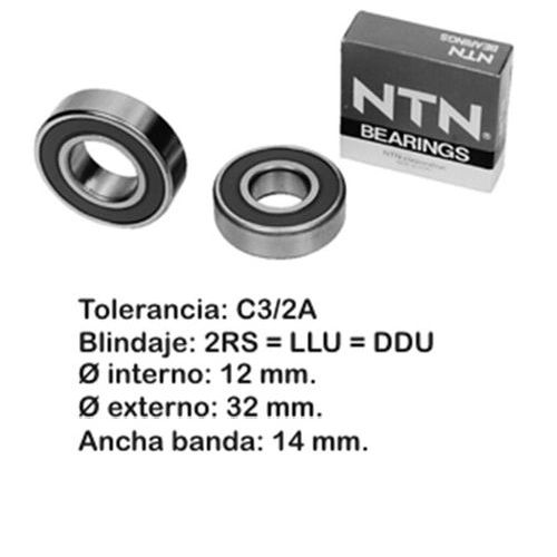 NTN62201 - RODAMIENTO 12X32X14